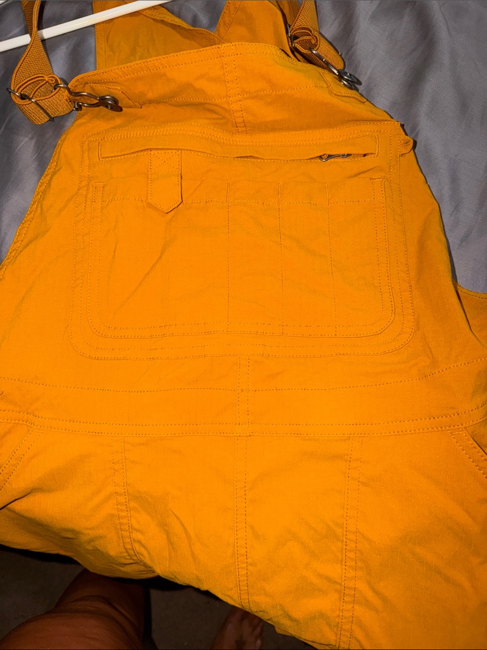 Duluth Mustard Cargo Overalls One-Piece - Picture 4 of 4